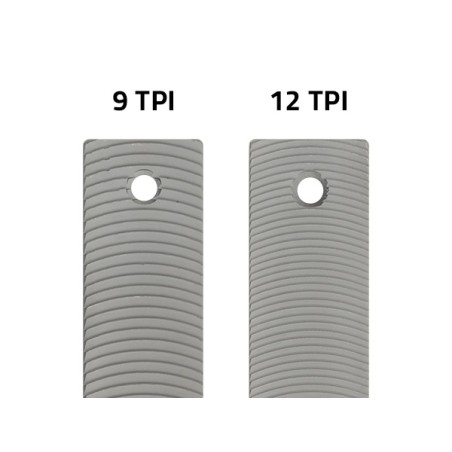 LAMA A PIALLA RASPA NTOOLS 12 TPI - FINITURA