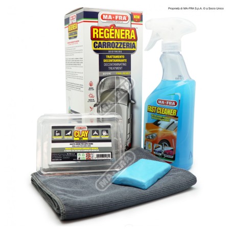 REGENERA KIT CARROZZERIA 6 PCS- DECONTAMINAZIONE DELLA CARROZZERIA