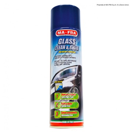 GLASS CLEAN&SHINE SPRAY 500 ML 6 PZ