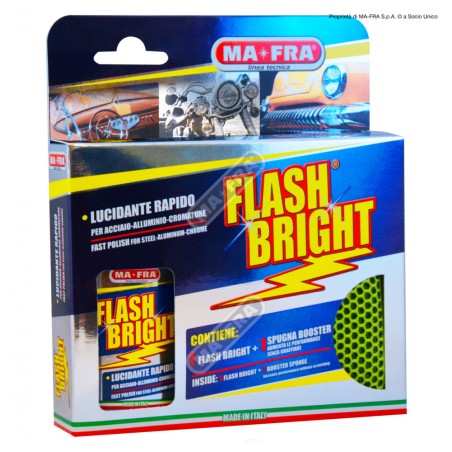 FLASH BRIGHT KIT 6 PCS+SPUGNA BOSTER 80 ML