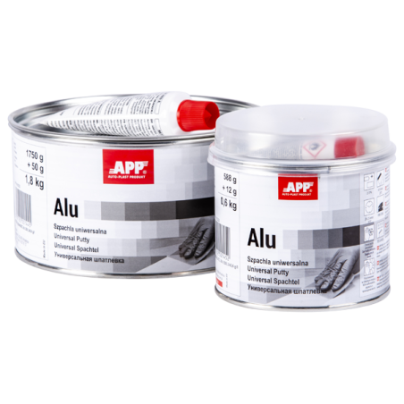 APP ALU-STUCCO CON POLVERE DI ALLUMINIO  CON INDURENTE 1,80kg