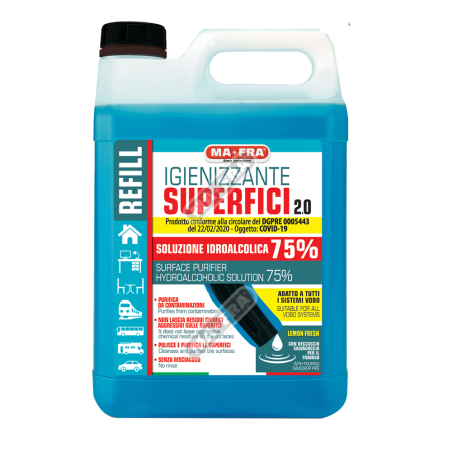 IGIENIZZANTE SUPERFIC I 2.0 5000 ML 4 PCS