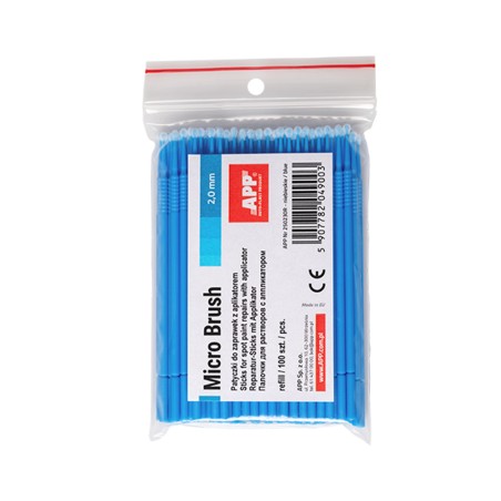 BASTONCINI PER RITOCCO VERNICE SPOT BLU 2,0mm 100pcs